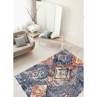 eCarpetGallery Tapis Morocco Mosaique Blue 8'0" x 10'0"-8'0" x 10'0"