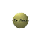 Hayes - Autocollants dorés, excellence, 200/paquet (H-VA314)-Taille : 2 pouces de diamètre