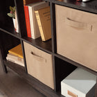 Sauder - 433979 Bibliothèque de 9 cubes - Finition Blade Walnut-5