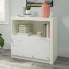 Sauder - La Collection Hudson Court Classeur lateral - Finition Pearl Oak-Finition Pearl Oak, Bois d'ingenierie