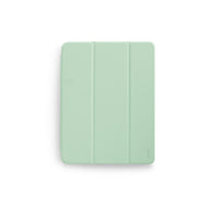 Étui JCPal DuraPro avec porte-crayon pour iPad Pro 11" (modèle 2021) - Vert clair-Étui à rabat léger