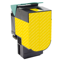 CIG - Cartouche de toner Lexmark 71B20Y0/71B0040 remise à neuf - Rendement standard - Jaune-Jaune