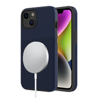 AXS - PROTech Plus etui Bleu Astral compatible avec MagSafe, Protecteur d'ecran/lentille de camera pour Apple iPhone 14-PROTech Plus - Resistant aux chutes jusqu'a 10 pieds