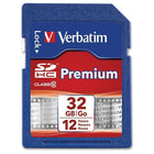 Verbatim – Carte mémoire Secure Digital haute capacité (SDHC) Premium de 32 Go-Classe 10