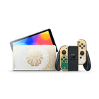 Nintendo - The Legend Of Zelda Tears of The Kingdom Édition spéciale OLED Switch-Orientez librement le large pied réglable du système pour un visionnage confortable en mode Tabletop.