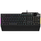 Clavier RGB ASUS TUF Gaming K1-Commutateurs de jeu tactiles TUF avec basculement de 19 touches pour des performances réactives et fiables