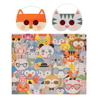 Puzzle Décodeur Festival des Animaux - Paquet de 100-Le puzzle mesure 18,5 "L x 15" L x 0,1 "H