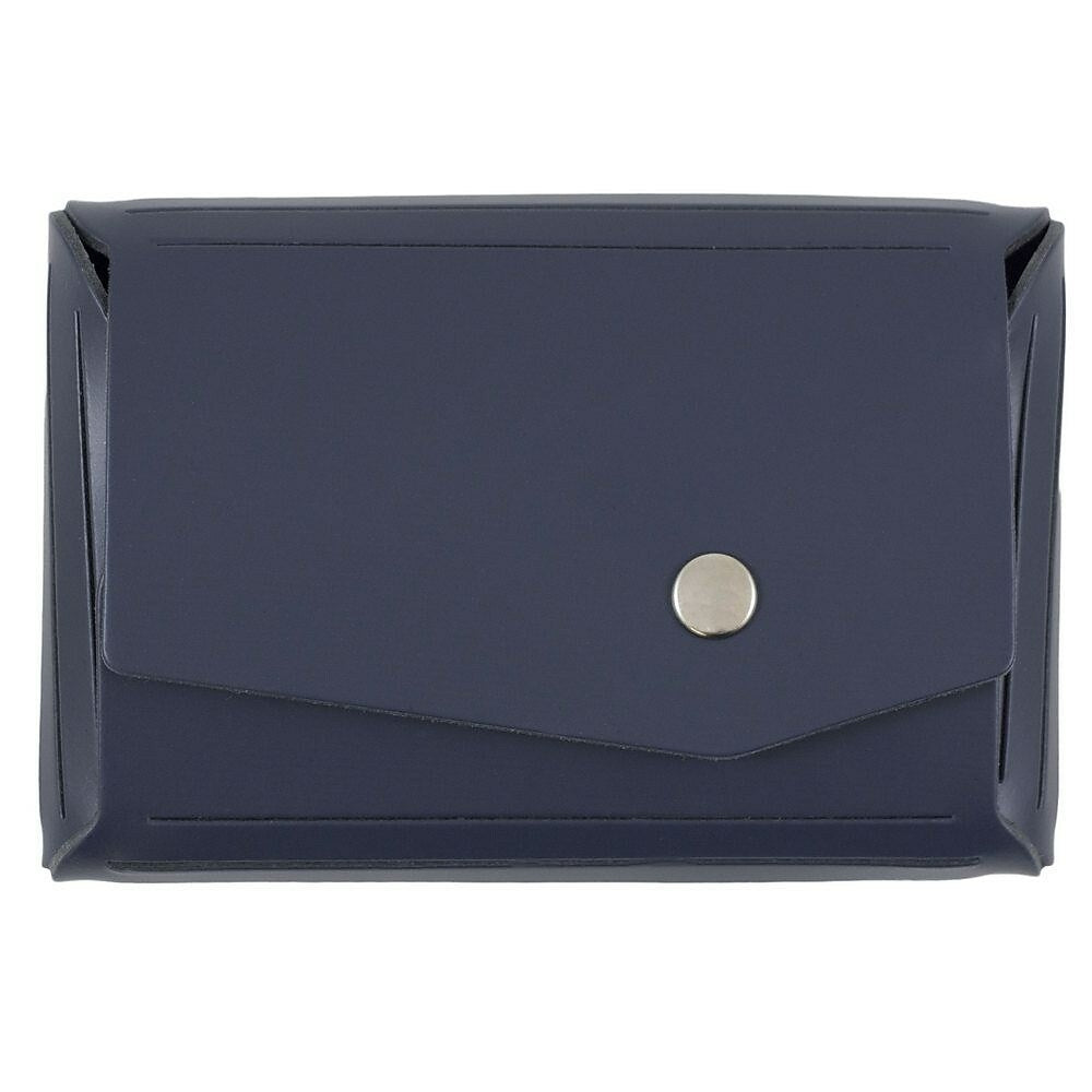 Boîte Rangement Cartes De Visite Transparente - Plastique Robuste, Organisateur Bureau Ou Voyage