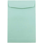 JAM Paper Enveloppes avec ouverture à lâ€™extrémité, 6 x 9 po, turquoise, 100/pqt (31287520f)-6 x 9 po