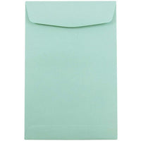 JAM Paper Enveloppes avec ouverture à lâ€™extrémité, 6 x 9 po, turquoise, 100/pqt (31287520f)-6 x 9 po