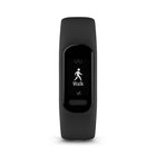 Bracelet d'activité Garmin vivosmart 5 Large - Noir-Se connecte au GPS de votre téléphone intelligent pour suivre les promenades, courses et manèges en plein air