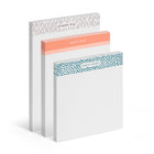 Poppin - Bloc-notes Elements Dream Big - Paquet de 3-Chaque bloc comprend 80 feuilles