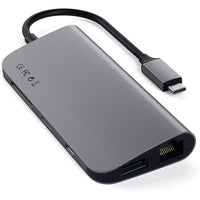 Satechi Adaptateur USB-C Multimedia - Gris sidéral-Adaptateur multimédia
