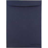 JAM Paper Enveloppes à ouverture au sommet avec fermeture gommée, 9 x 12 po, bleu marine, 1000/paquet-Bleu marine
