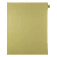 Mark Maker – Onglets séparateurs juridiques beiges, 1/15 onglets, format lettre, sans trous, numéro 76, 25/paquet-Onglets séparateurs beiges, 1/15 onglets