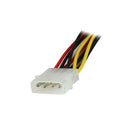 StarTech – Câble adaptateur d'alimentation interne LP4 mâle vers 2 x SATA femelle, 12 po-Permet d’alimenter deux disques SATA à partir d’un seul connecteur d’alimentation LP4