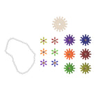 Flash Furniture - Ensemble de chaînes et d'engrenages de 79 pieces Bright Beginnings de qualite commerciale pour systemes muraux-Encourage le developpement cognitif avec le jeu creatif,