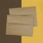 JAM Paper Enveloppes en papier kraft recyclé avec fermeture gommée, 4 3/4 x 6 1/2 po, brun, 100/paquet-Fermeture : gomme