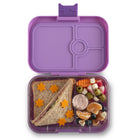 Yumbox Panino - 4 Compartiments - Violet Rêveur-Dimensions: 8,5 (l) x 6 (l) x 1,8 (h) pouces