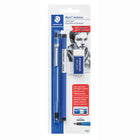 Staedtler - Mars Technico Ensemble économique de supports de plomb de 2 mm - Paquet de 4-Règle en acier inoxydable idéale pour mesurer, pour couper et pour tracer
