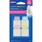 Avery - Onglets Ultra, 1 po x 1,5 po, couleurs pastel, paq./80 (74815)-Mini-onglets