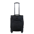 Air Canada - Valise à roulettes souple de 20 po Central Collection - Charcoal-Construit en polyester durable