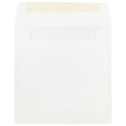 JAM Paper Enveloppes carrées standard à fermeture gommée, 6 x 6 po, blanc, 1000/pqt-Taille : 6 x 6 po