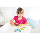 Beleduc - Puzzle à couches "Papillon"-Pièces de puzzle en bois faciles à saisir