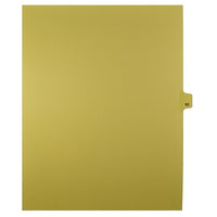 Mark Maker – Onglets séparateurs juridiques beiges, 1/25 onglets, format lettre, sans trous, numéro 62, 25/paquet-Onglets séparateurs beiges, 1/25 onglets