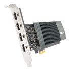 Carte graphique ASUS GeForce GT 710 avec 4 ports HDMI et refroidissement passif-Technologie Auto-Extreme qui automatise les processus pour améliorer la fiabilité des performances