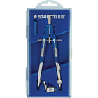 Staedtler®-Mars - Compas QuickBow de 6 po-Compas, adaptateur et boîte pour pièces détachées avec couvercle à charnière