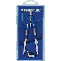 Staedtler®-Mars - Compas QuickBow de 6 po-Compas, adaptateur et boîte pour pièces détachées avec couvercle à charnière