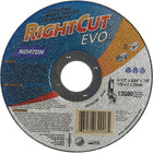 Norton - Meules À Tronçonner Renforcées Pour Meuleuses À Angle Droit - Rightcut Evo, 7po x 0,045po, paquet de 12-Matériau abrasif Oxyde d'aluminium
