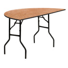Flash Furniture – Table de banquet pliante d’un diamètre de 60 po, beige (YTWHRFT60HF)-Table de banquet prête à l'emploi