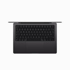 Apple - MacBook Pro 14 po - M3 Pro - 18 Go - 512 Go SSD - Noir infini - Anglais-Jusqu’à 18 heures d’autonomie - Grâce à l’efficience des puces Apple, MacBook Pro peut vous suivre toute la journée. Et que vous le branchiez ou non, il livre les mêmes performances exceptionnelles.