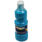 Peinture lavable Dixon Prang 16 oz, bleu turquoise, paquet de 6-La formule lavable lave facilement la peau et la plupart des vêtements et offre des couleurs vives et éclatantes
