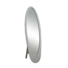 Monarch Specialties - 3359 Miroir 59"H Gris/Oval Contemporain Sur Pied-Miroir ovale contemporain sur pied