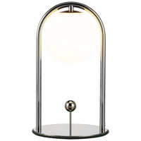 TuBICen - Linglong S Lampe de table - Chrome-Lampe de table, lampe de chevet