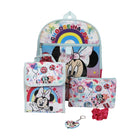 Bioworld Ensemble de sac à dos 5 pièces - 16 po - Disney Minnie Mouse-Licence officielle: Cette marchandise Spider-Man est 100 % authentique, ce qui en fait le cadeau idéal pour les fans et les collectionneurs!