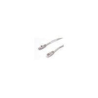 StarTech  Câble de raccordement moulé M45PATCH15GR Cat 5e, 15 pi, gris-Deux connecteurs RJ-45 mâles assurent une connectivité transparente