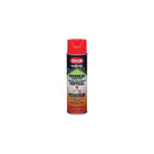 Peinture industrielle de marquage pour plafonds, Rouge fluorescent, Volume net - 17 oz, Format - 20 oz, Type de Contenant-1