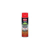 Peinture industrielle de marquage pour plafonds, Rouge fluorescent, Volume net - 17 oz, Format - 20 oz, Type de Contenant-1
