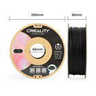 Creality - Filament pour imprimante 3D CR-PLA - 1,75 mm - Noir mat-Le filament mat maintient un niveau élevé d'impression lisse