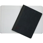 Hilroy - Livre de composition, 9-3/4 po x 7-1/2 po, noir/blanc, 200 pages-L'intérieur de la couverture avant comprend un quadrillé d'horaire préimprimé