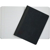 Hilroy - Livre de composition, 9-3/4 po x 7-1/2 po, noir/blanc, 200 pages-L'intérieur de la couverture avant comprend un quadrillé d'horaire préimprimé