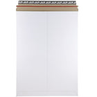JAM Paper - Enveloppes d'expédition pour photos rigides avec bande adhésive, 13 x 18 po, blanc, paq./10-Taille : 12,75 x 15 po