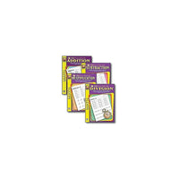 Remedia - Ensemble de livres Easy Timed Math Drills, paquet de 4 (REM5012E), 1re à 3e année-1