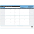Planificateur mural flexible de 30/60 jours non datés effaçable Day-Timer - 17 po x 24 po - bilingue-Réversible :  face 1 - horizontal 30 jours non datés; face 2 - horizontal 60 jours non datés