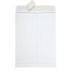 Staples - Enveloppes kraft pour catalogue avec fermeture QuickStrip, 9 x 12 po, 24 lb, blanc, boîte de 100-Papier kraft blanc résistant de 24 lb qui dissimule entièrement le contenu