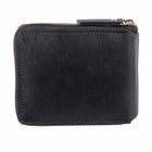 Roots - Porte-monnaie zippé - Noir-Poche à monnaie à soufflet